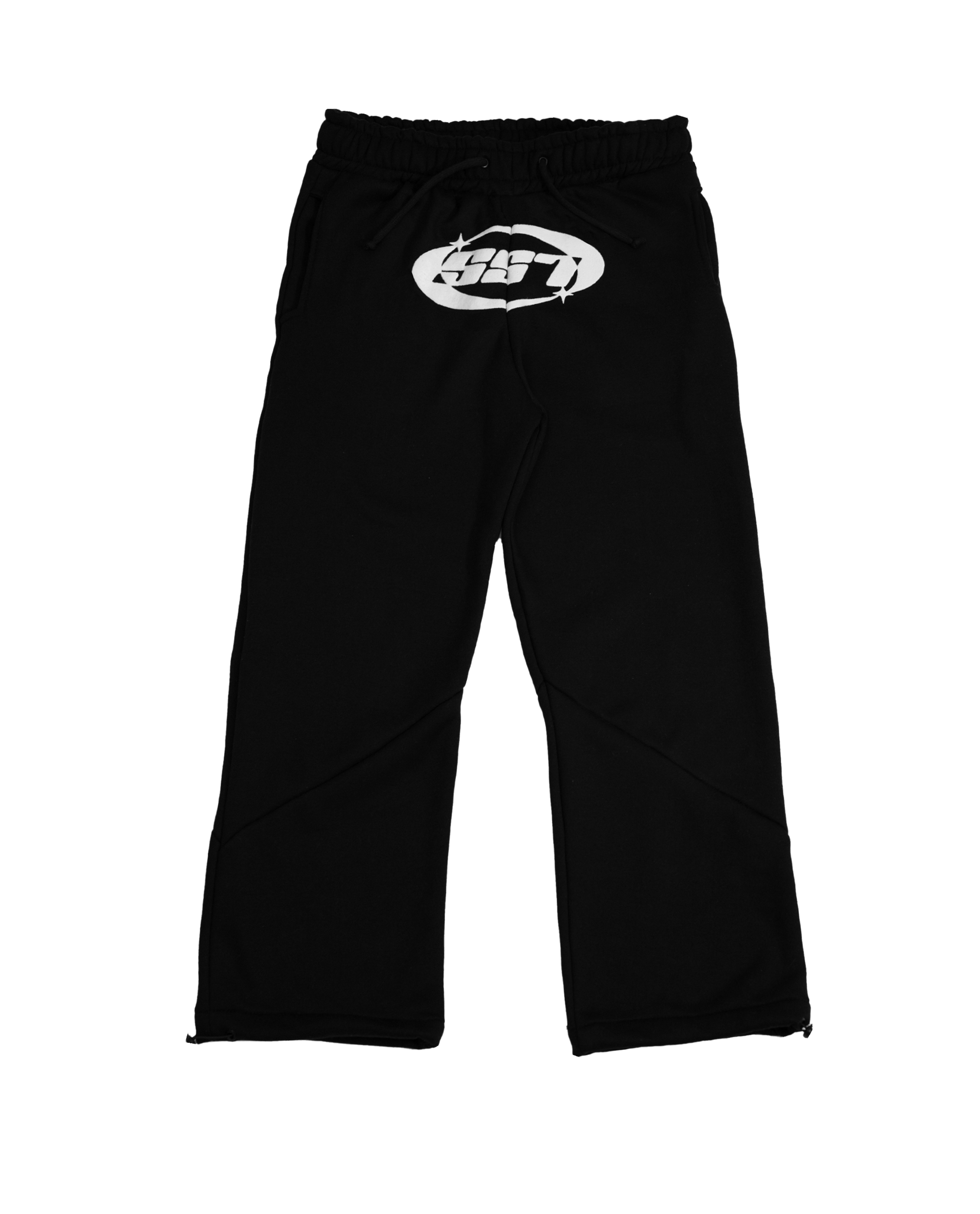 BLACK LOGO PANTS 2.0