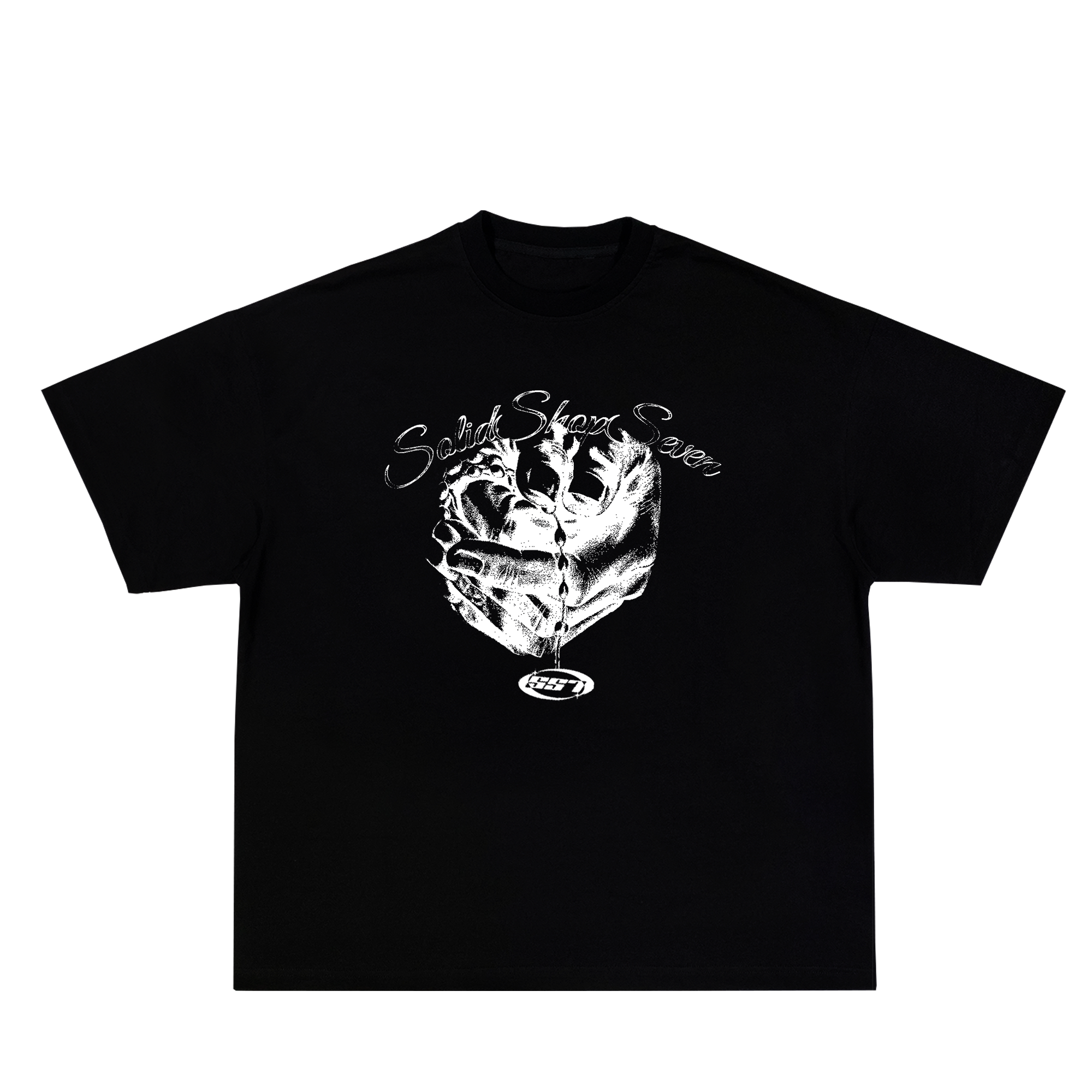 BLACK BLESSED TEE