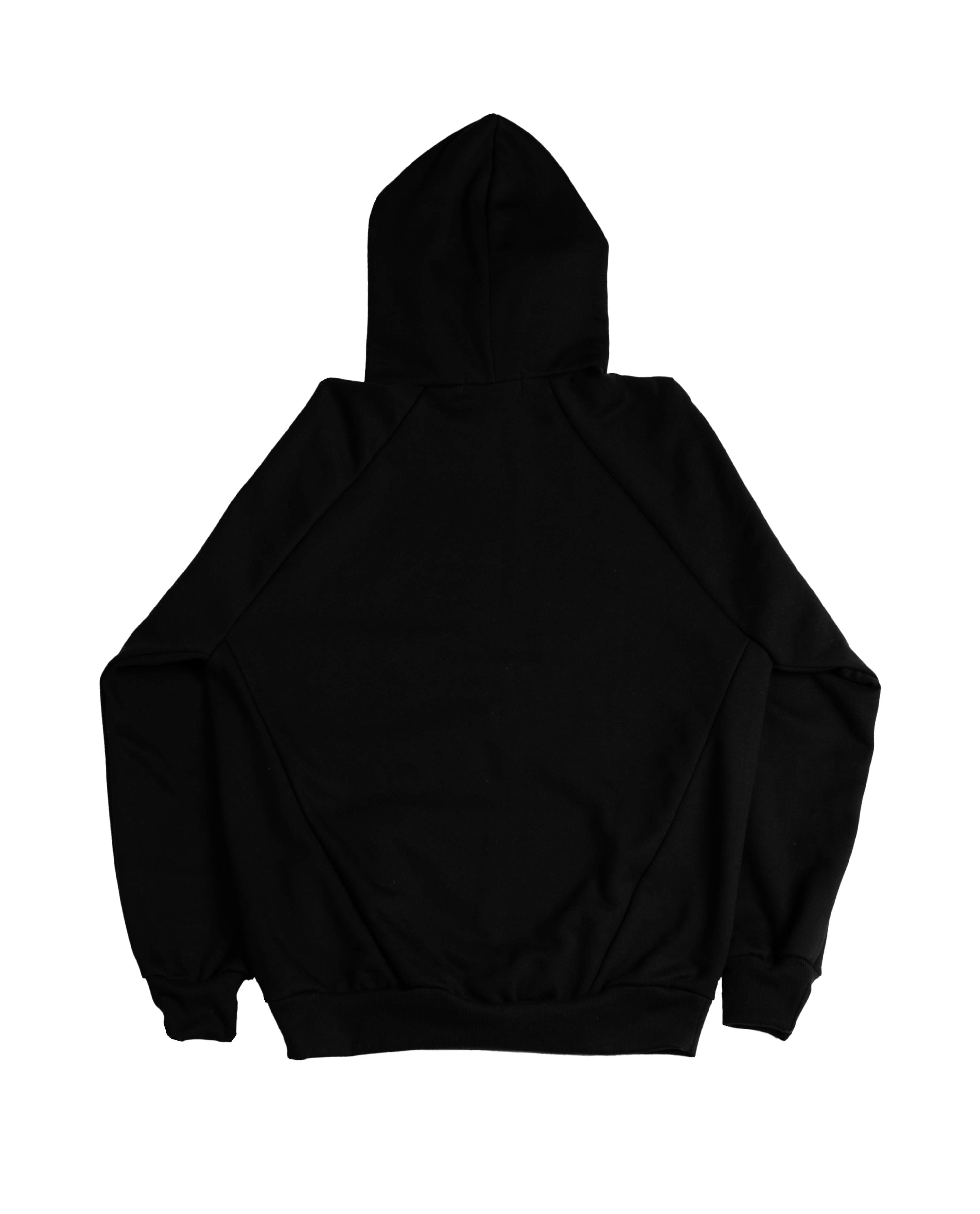 BLACK LOGO HOODIE 2.0