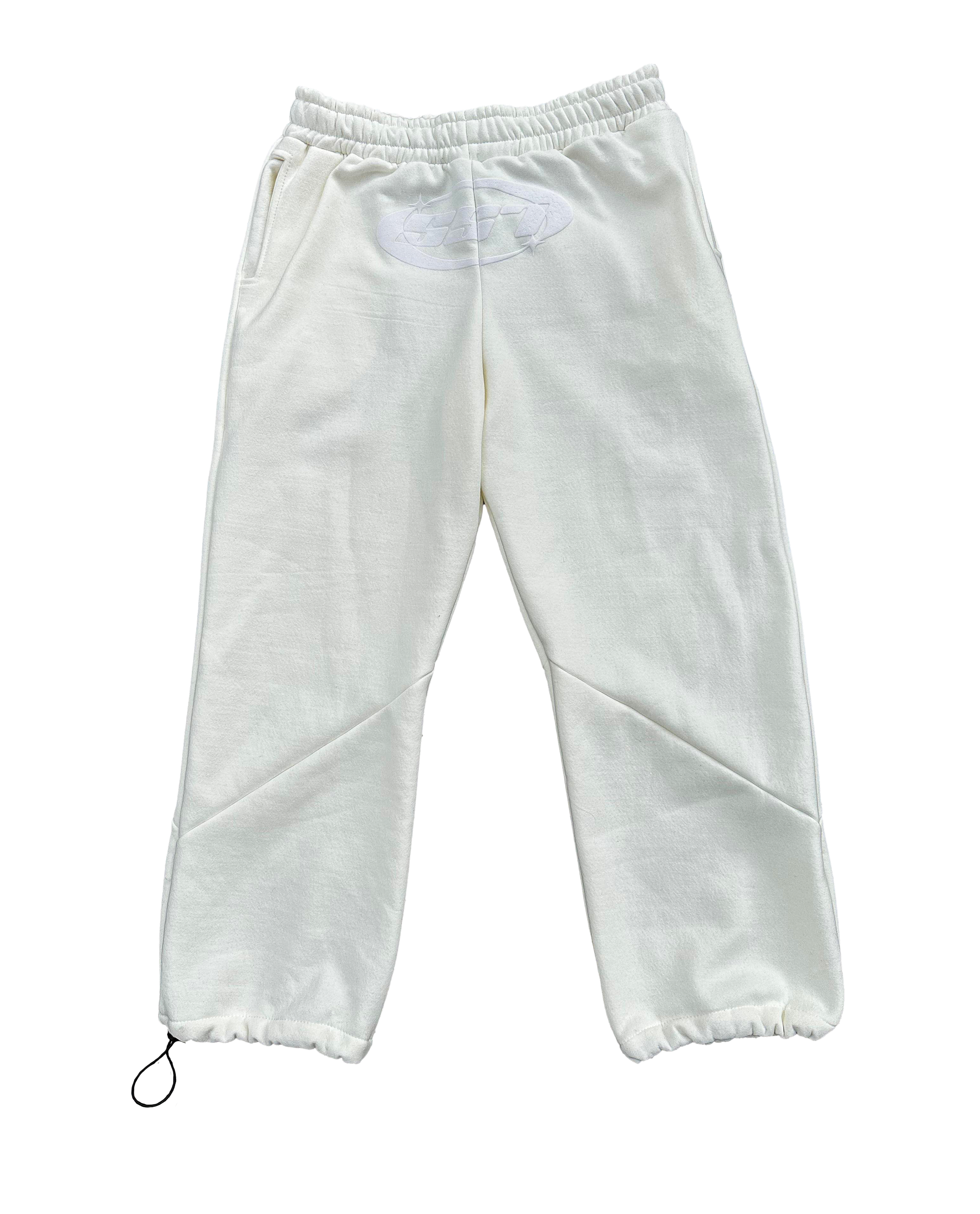 TRIPLE WHITE LOGO PANTS 2.0