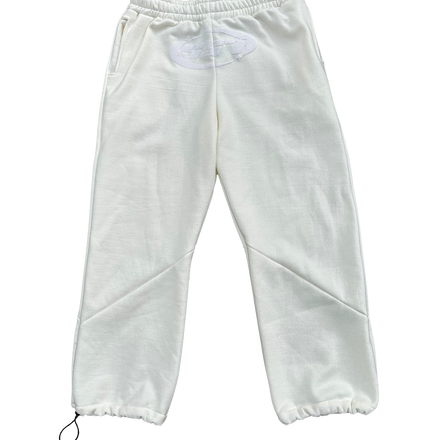 TRIPLE WHITE LOGO PANTS 2.0